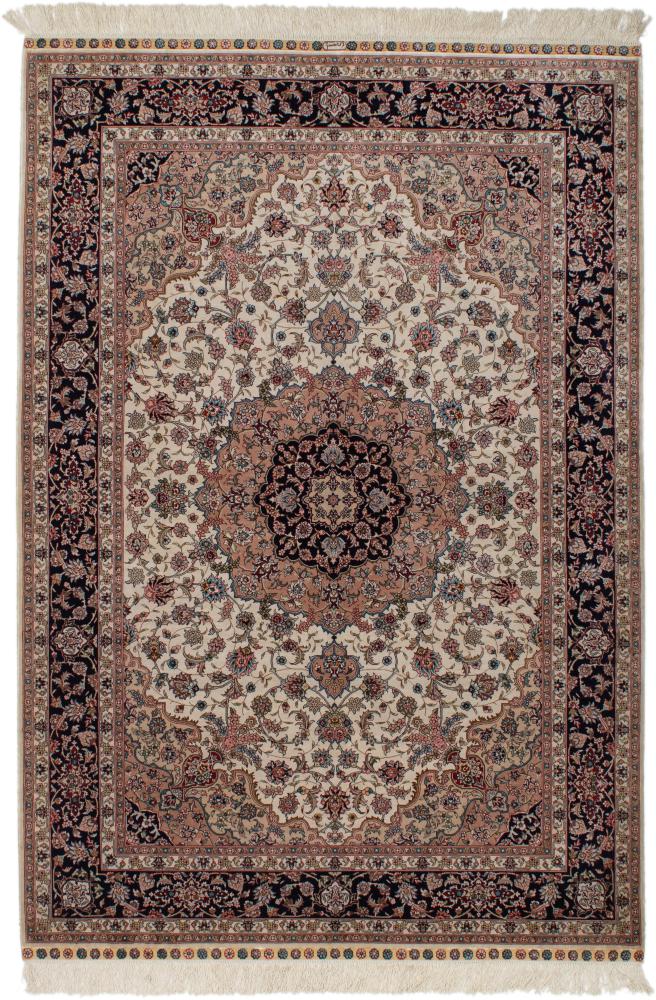 Chinese rug China Silk Hereke 201x139 201x139, Persian Rug Knotted by hand