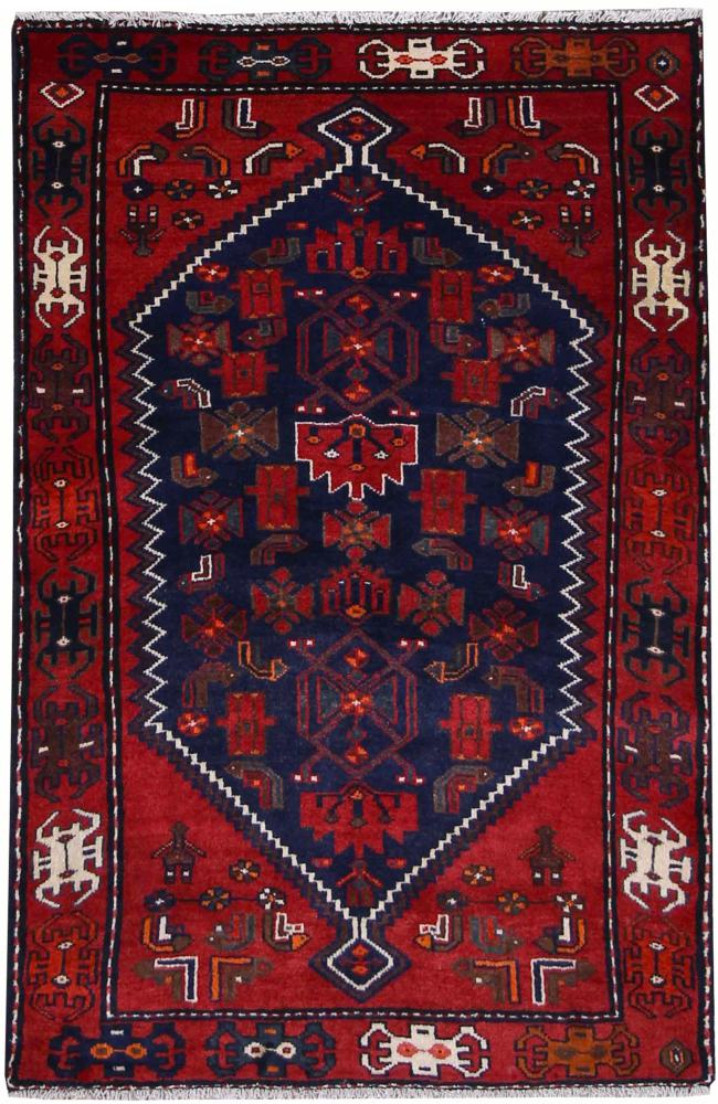 Persian Rug Hamadan 159x104 159x104, Persian Rug Knotted by hand
