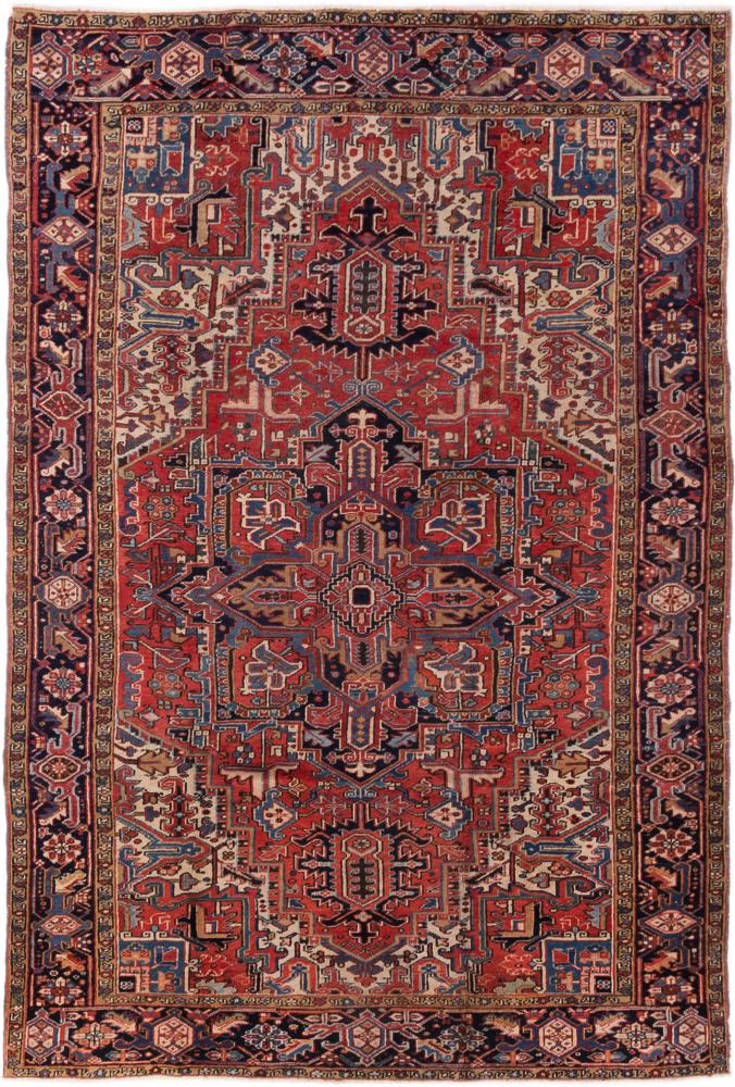 Perzisch tapijt Heriz Antiek 341x229 341x229, Perzisch tapijt Handgeknoopt