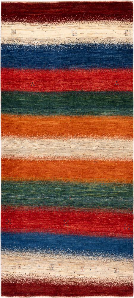 Persian rug Perser Gabbeh Loribaft Essence 206x95 206x95, Persian rug Hand-knotted