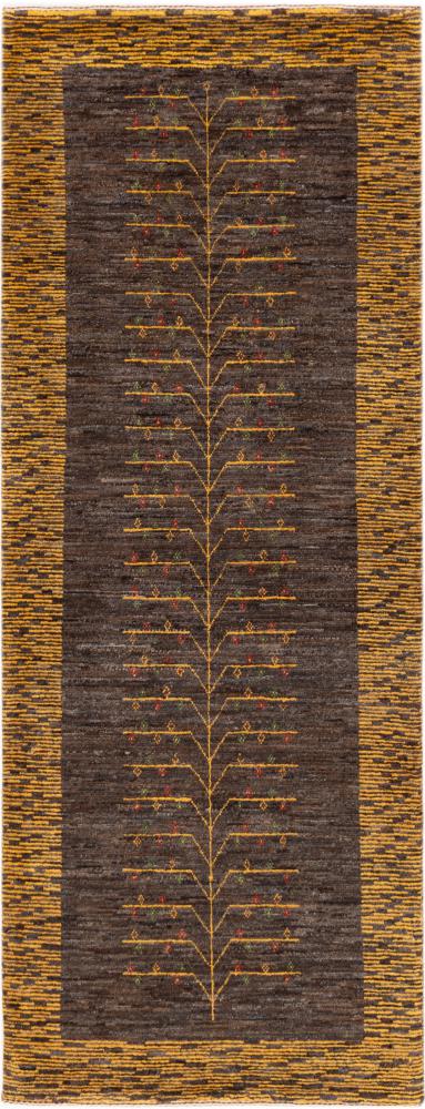 Persian rug Persian Gabbeh Loribaft Natura 199x87 199x87, Persian rug Hand-knotted
