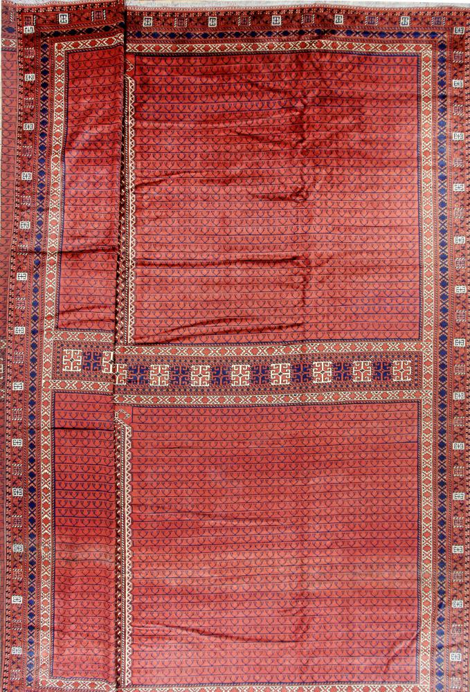 Persian Rug Turkaman 596x501 596x501, Persian Rug Knotted by hand
