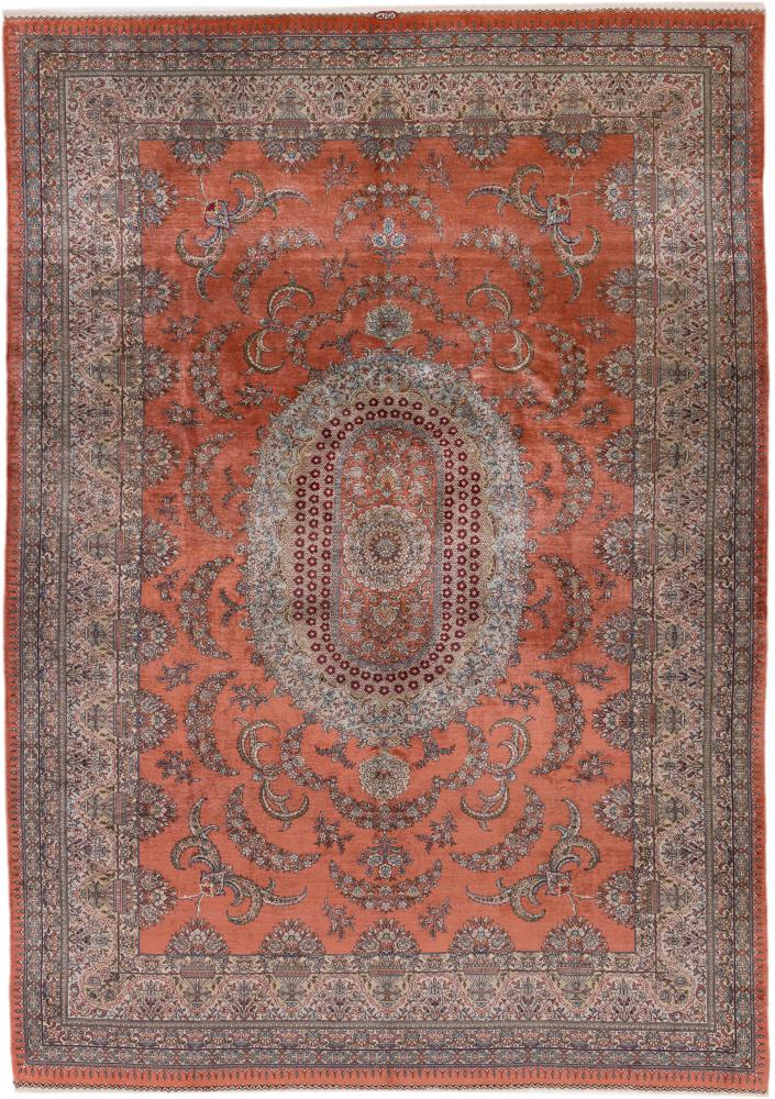  Hereke Zijden Pool 305x219 305x219, Perzisch tapijt Handgeknoopte