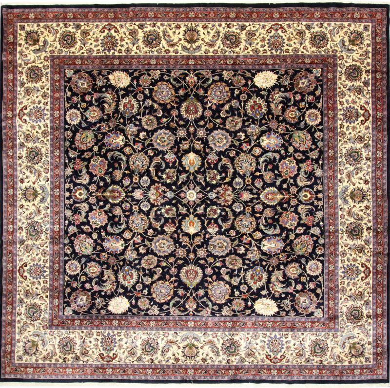 Tapis persan Kaschmar 412x391 412x391, Tapis persan Noué à la main