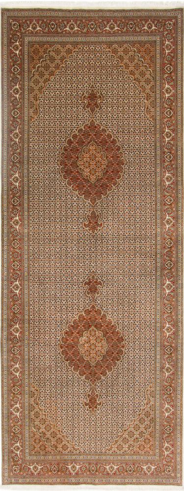 Tapete persa Tabriz Mahi 406x152 406x152, Tapete persa Atado à mão