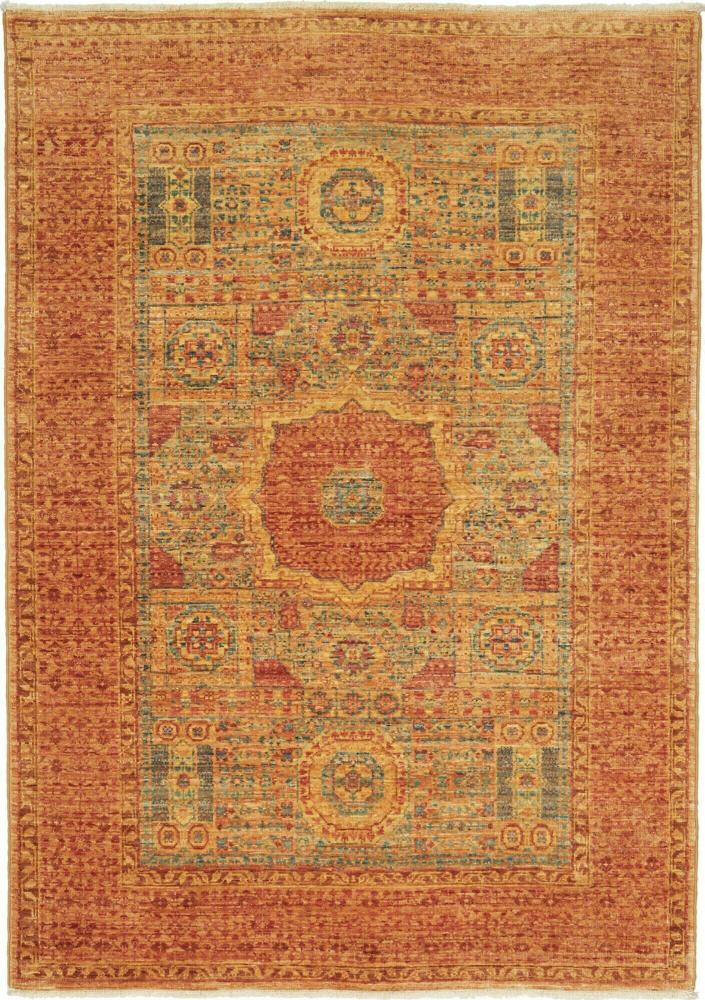 Πακιστανικό χαλί Mamluk 146x100 146x100, Περσικό χαλί Οι κόμποι έγιναν με το χέρι