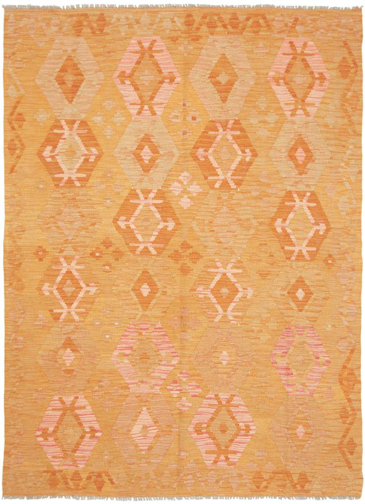 Αφγανικό χαλί Κιλίμ Afghan 205x150 205x150, Περσικό χαλί Οι κόμποι έγιναν με το χέρι