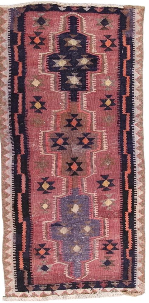 Persian Rug Kilim Fars Antique 251x122 251x122, Persian Rug Woven by hand
