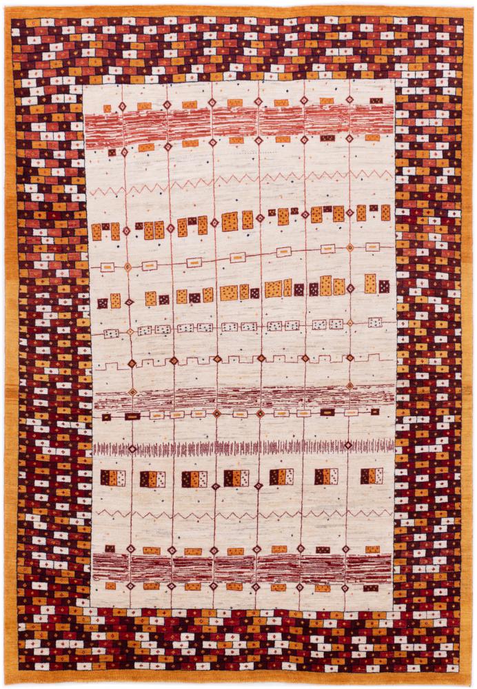 Tapis persan Persan Gabbeh Loribaft Essence 294x206 294x206, Tapis persan Noué à la main