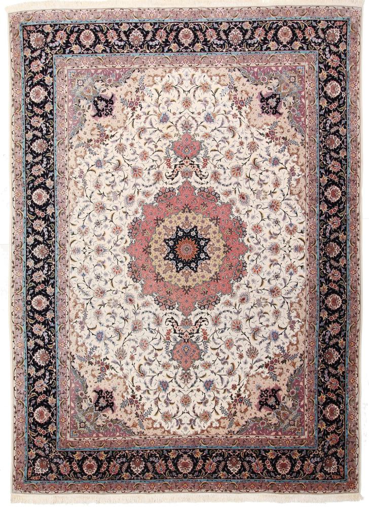 Persian Rug Tabriz 55Raj 407x291 407x291, Persian Rug Knotted by hand