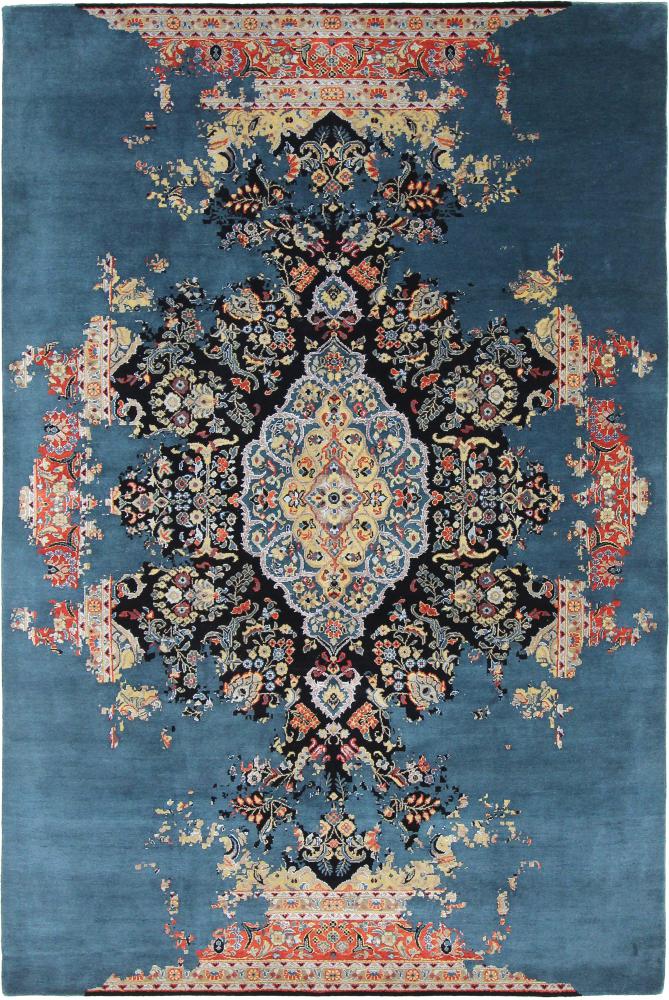 Indisk tæppe Sadraa 301x199 301x199, Persisk tæppe Knyttet i hånden