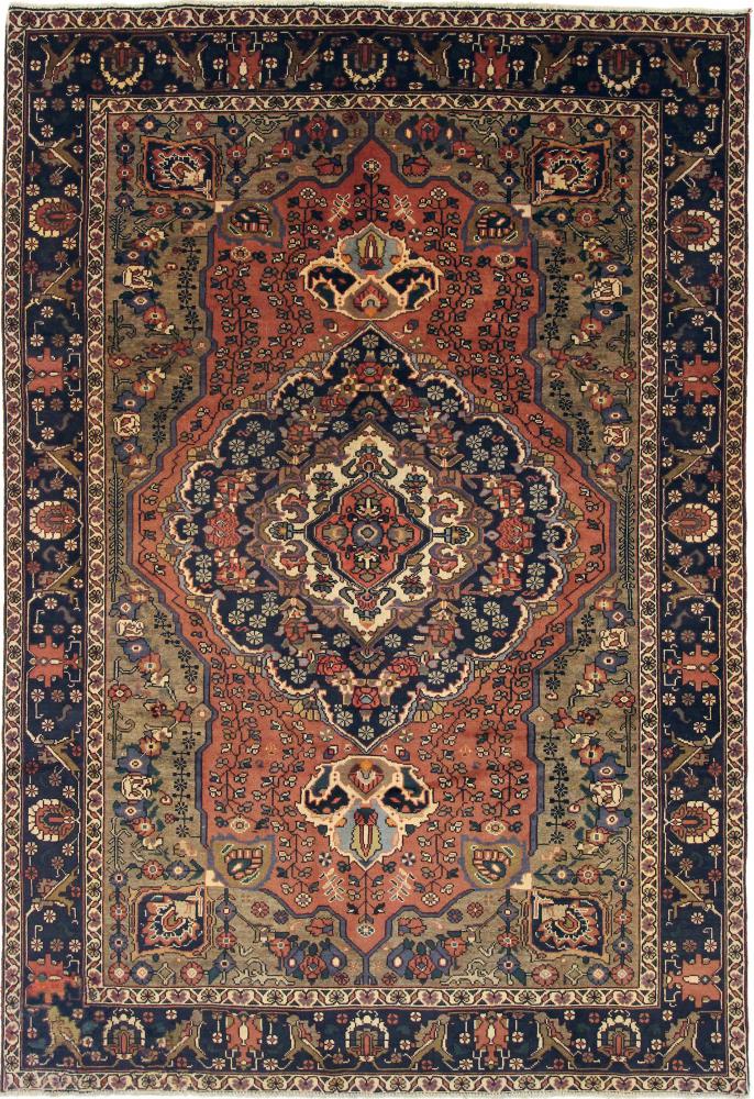 Tapis persan Hamadan 302x204 302x204, Tapis persan Noué à la main