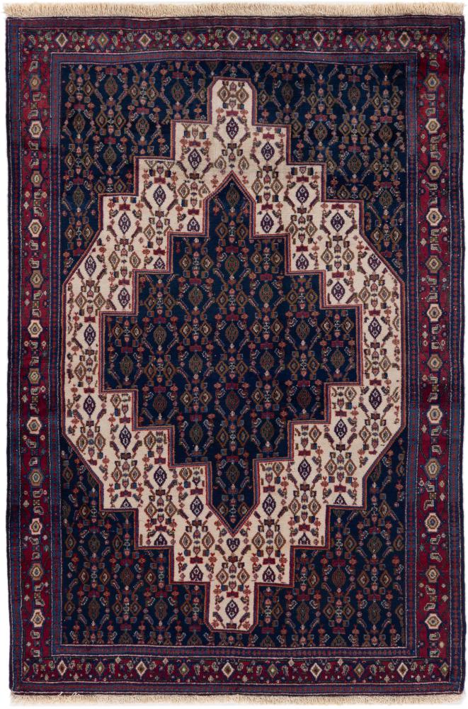 Perzisch tapijt Senneh 203x136 203x136, Perzisch tapijt Handgeknoopt