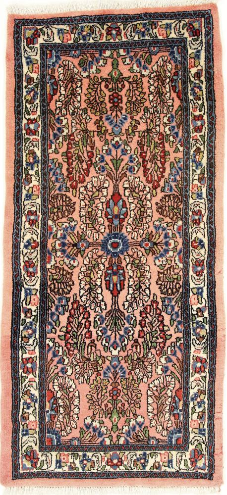 Persian Rug Sarouk 134x63 134x63, Persian Rug Knotted by hand
