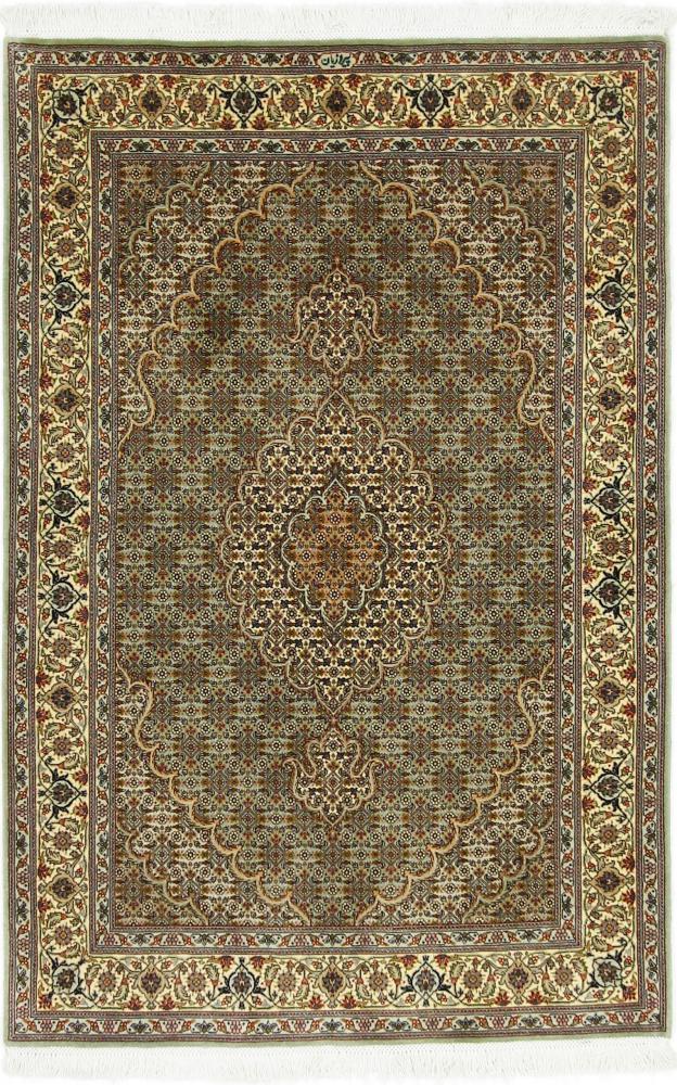 Tapete persa Tabriz Mahi 152x101 152x101, Tapete persa Atado à mão