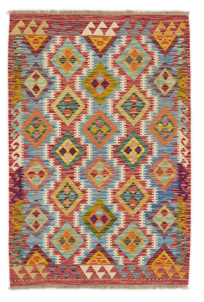 Afghan rug Kilim Afghan 5'0"x3'4" 5'0"x3'4", Persian rug Handwoven
