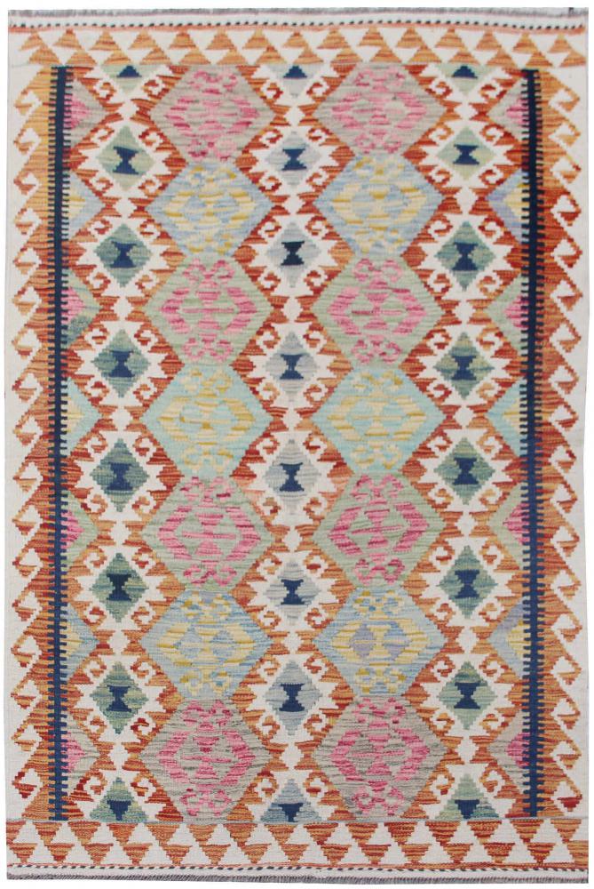 Tapete afegão Kilim Afegão 180x120 180x120, Tapete persa Tecido à mão