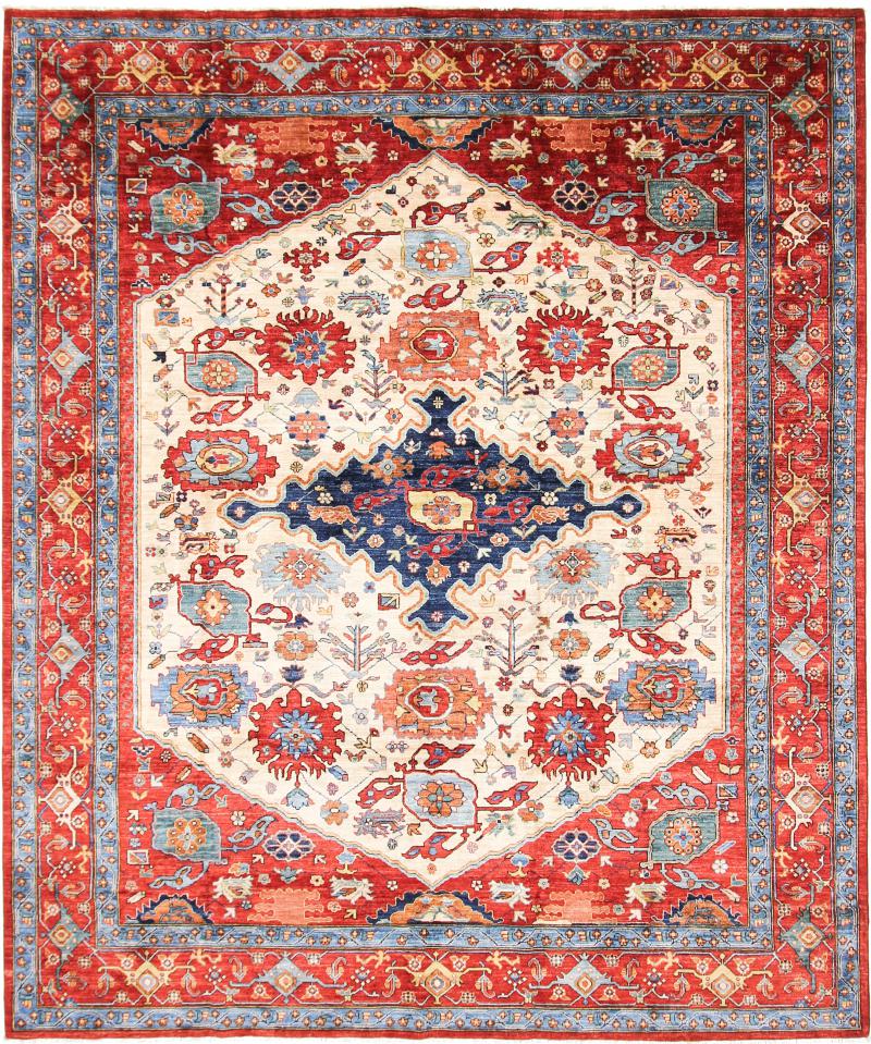 Tapis afghan Arijana Klassik 287x241 287x241, Tapis persan Noué à la main