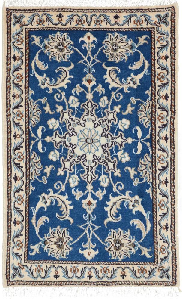 Tapis persan Naïn 91x61 91x61, Tapis persan Noué à la main