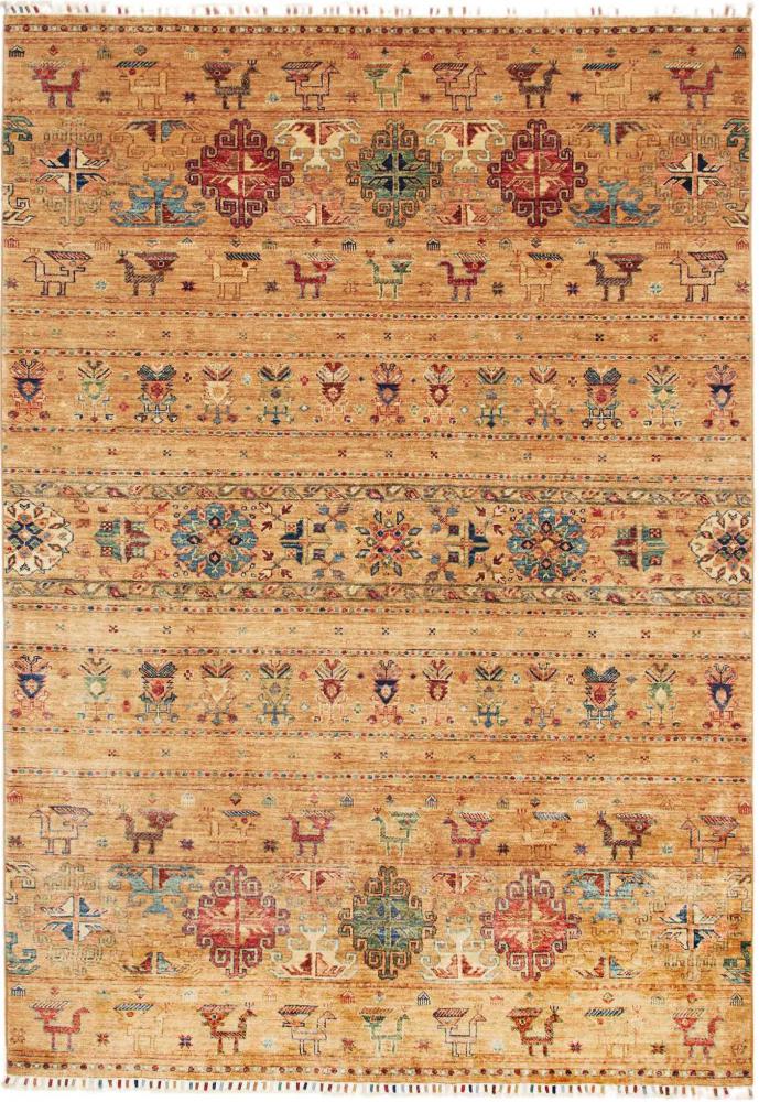 Tapis pakistanais Arijana Shaal 242x171 242x171, Tapis persan Noué à la main