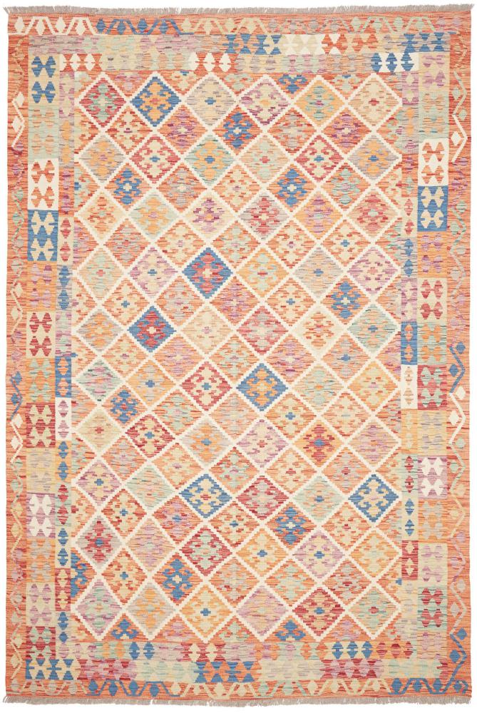 Afghan rug Kilim Afghan 302x204 302x204, Persian Rug Woven by hand
