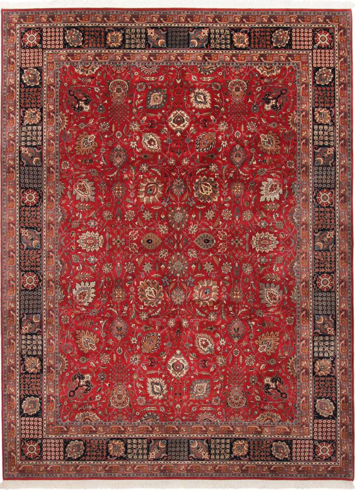 Indo rug Tabriz 371x276 371x276, Persian Rug Knotted by hand