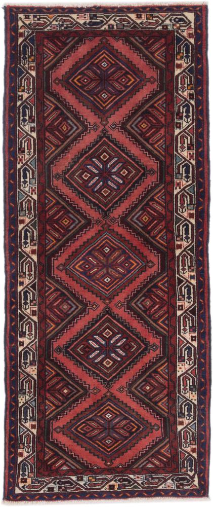 Tapis persan Hamadan 211x89 211x89, Tapis persan Noué à la main