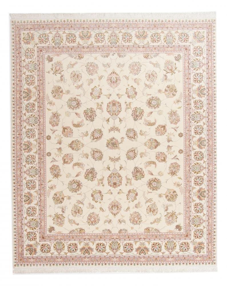 Perzsa szőnyeg Tabriz 60Raj Selyemfonal 299x252 299x252, Perzsa szőnyeg Kézzel csomózva