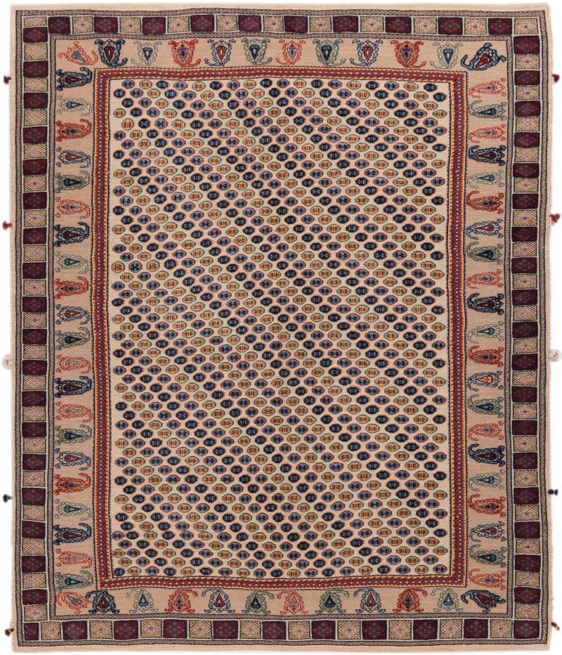 Persian Rug Nimbaft Z 187x157 187x157, Persian Rug Knotted by hand