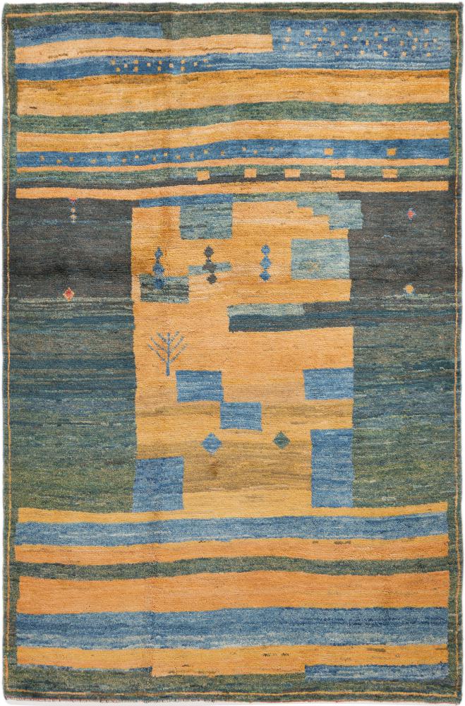 Alfombra persa Persia Gabbeh 185x120 185x120, Alfombra persa Anudado a mano