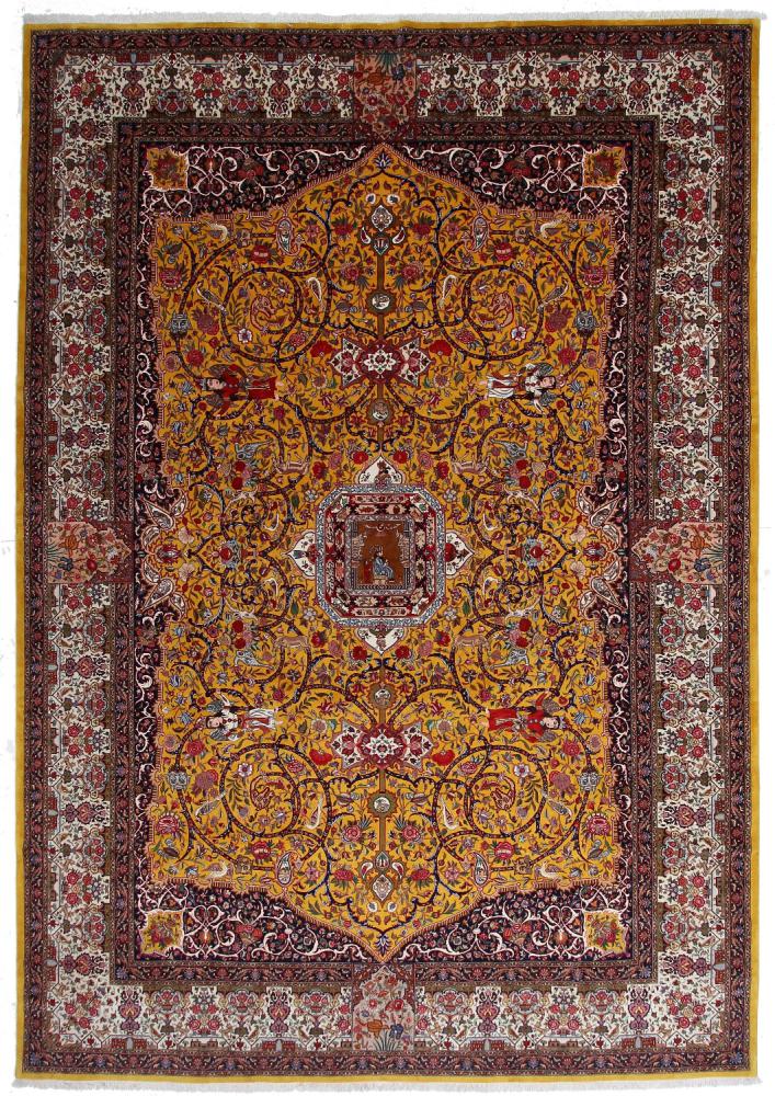 Tapete persa Tabriz 50Raj 502x349 502x349, Tapete persa Atado à mão