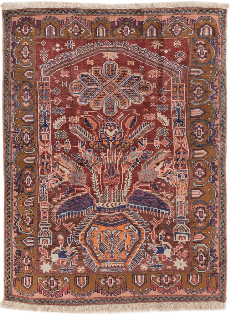 Persian Rug Baluch Old 130x88 130x88, Persian Rug Knotted by hand