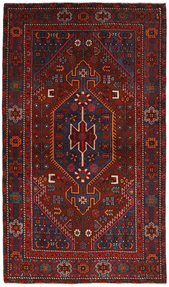 Tappeto persiano Khamseh 203x122 203x122, Tappeto persiano Annodato a mano