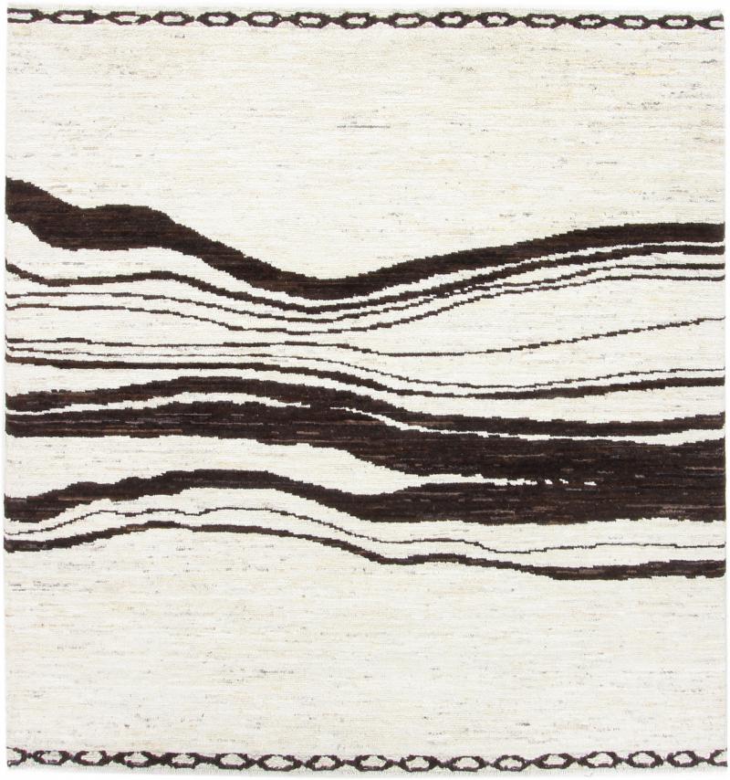 Afgán szőnyeg Berber Ela Design 6'9"x6'7" 6'9"x6'7", Perzsa szőnyeg Kézzel csomózva
