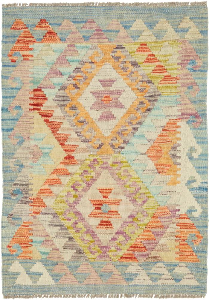 Tapete afegão Kilim Afegão 92x67 92x67, Tapete persa Tecido à mão