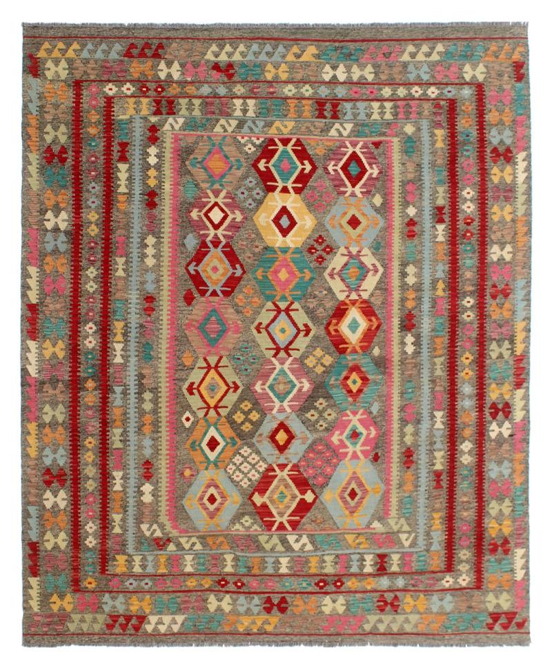 Dywan afgański Kilim Afghan 301x251 301x251, Dywan perski Ręcznie tkane