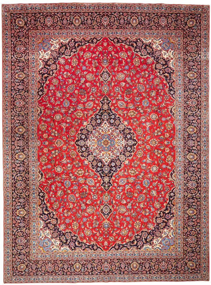 Persian Rug Keshan Arkadan 395x301 395x301, Persian Rug Knotted by hand