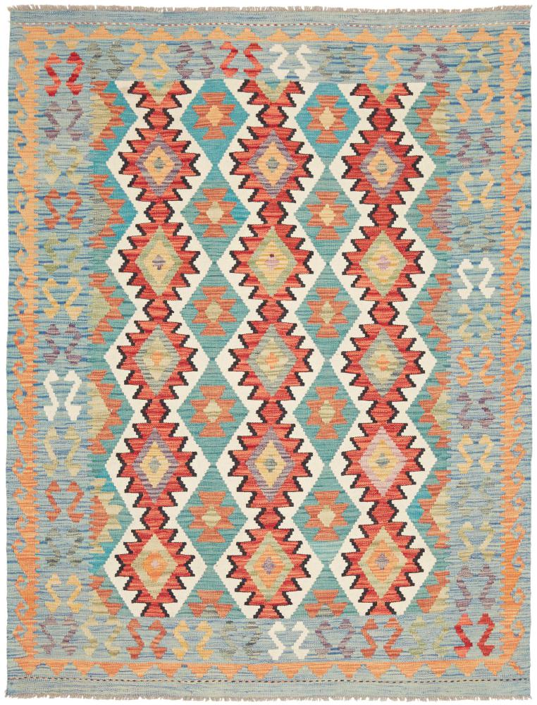 Afghan rug Kilim Afghan 194x149 194x149, Persian Rug Woven by hand