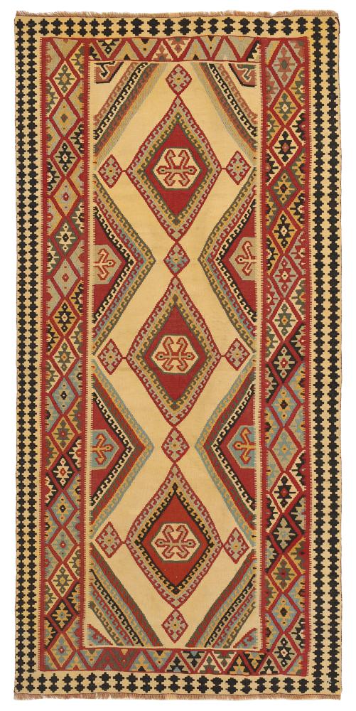 Persian rug Kilim Fars 278x134 278x134, Persian rug Handwoven