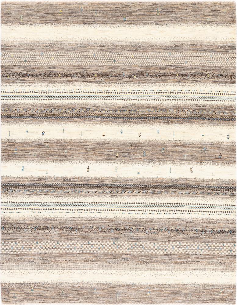 Tapis persan Perser Gabbeh Loribaft Natura 201x157 201x157, Tapis persan Noué à la main