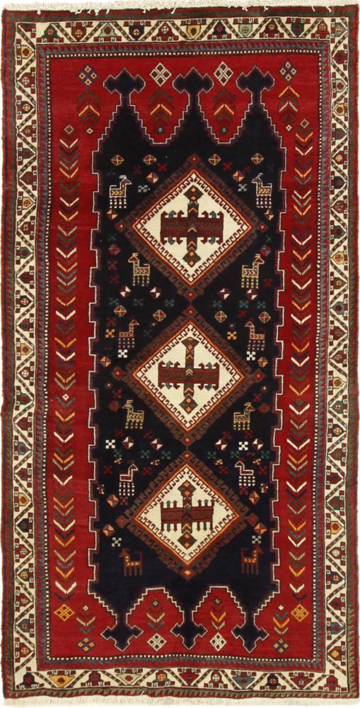 Persisk matta Sirjan 211x106 211x106, Persisk matta Knuten för hand