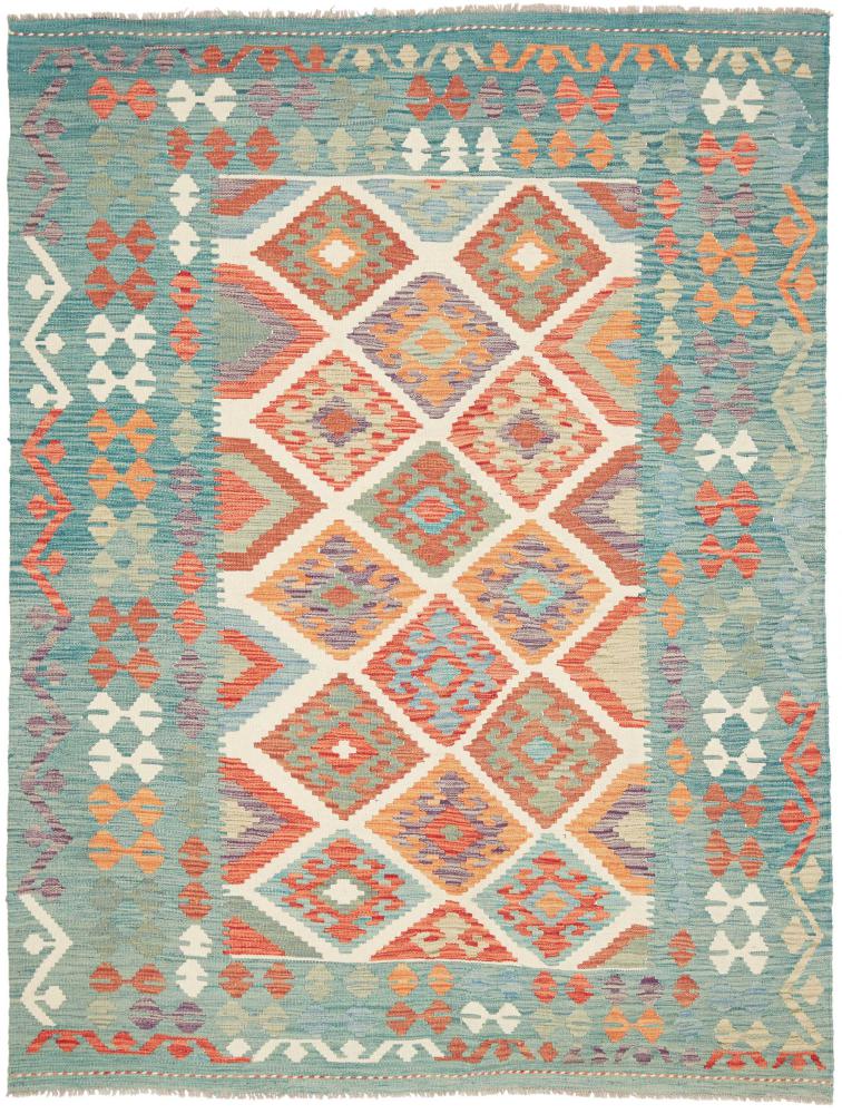 Afghan rug Kilim Afghan 203x153 203x153, Persian Rug Woven by hand
