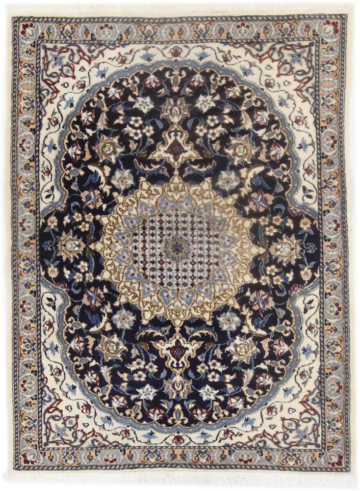 Persian Rug Nain 9La 4'2"x3'0" 4'2"x3'0", Persian Rug Knotted by hand