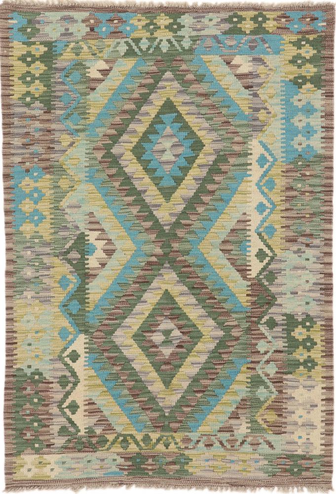 Tapete afegão Kilim Afegão Heritage 149x103 149x103, Tapete persa Tecido à mão