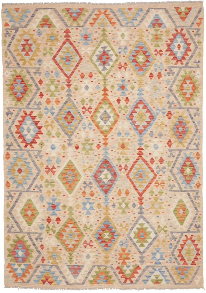 Afghan rug Kilim Afghan 243x172 243x172, Persian Rug Woven by hand