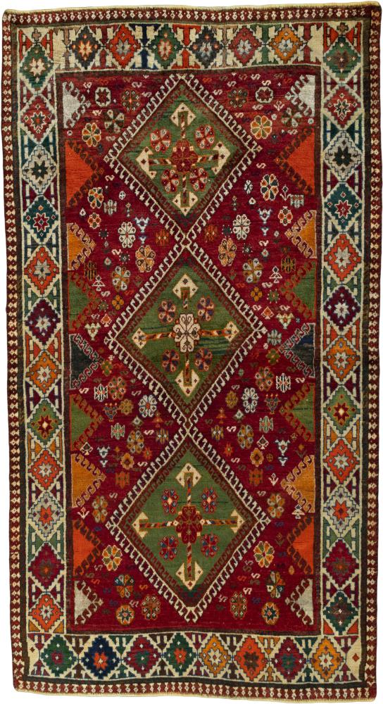 Persian Rug Shiraz 227x122 227x122, Persian Rug Knotted by hand