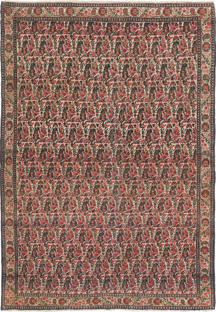 Persisk matta Malayer Antik 201x136 201x136, Persisk matta Knuten för hand