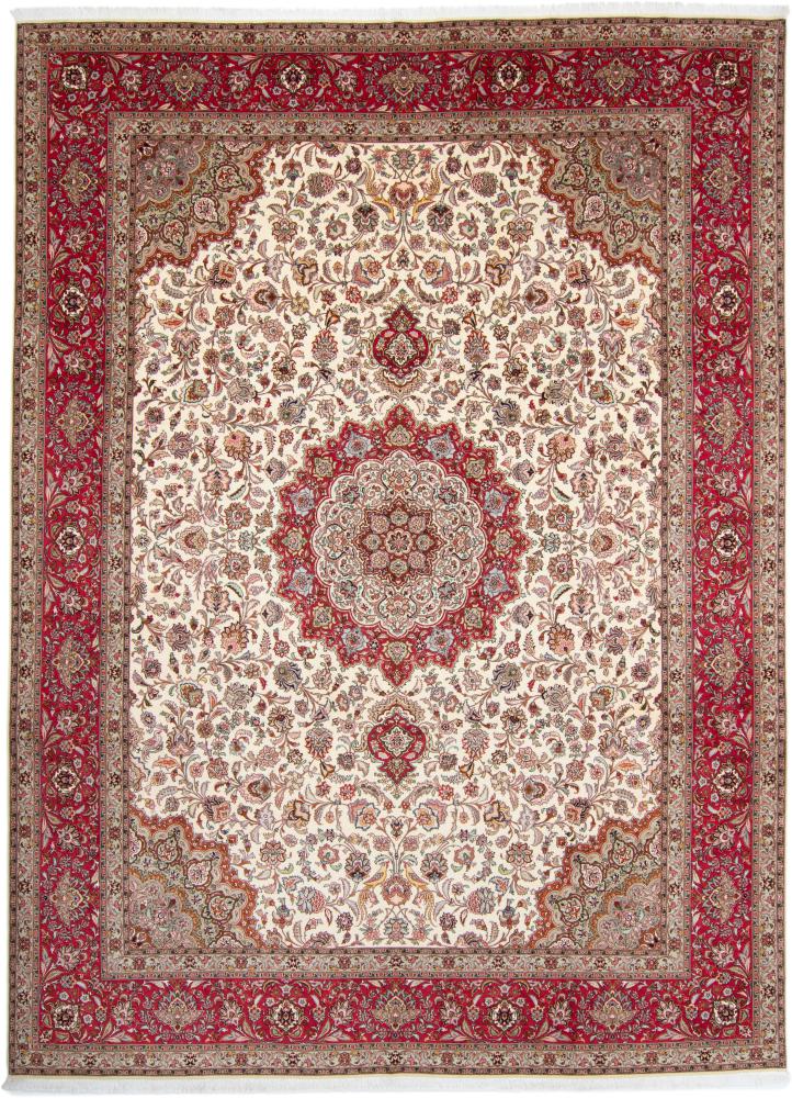 Tapete persa Tabriz 50Raj 414x305 414x305, Tapete persa Atado à mão