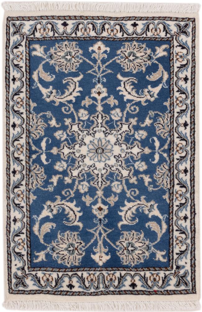 Persian Rug Nain 3'0"x1'11" 3'0"x1'11", Persian Rug Knotted by hand