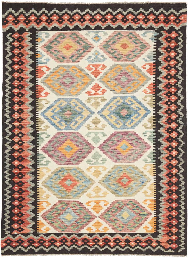 Afghanischer Teppich Kelim Afghan 205x151 205x151, Perserteppich Handgewebt